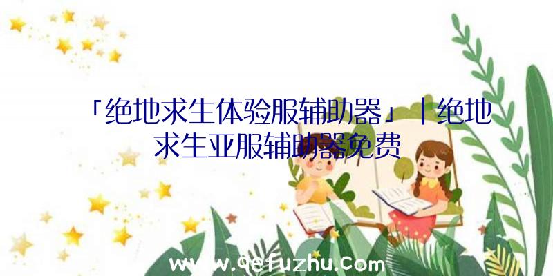 「绝地求生体验服辅助器」|绝地求生亚服辅助器免费